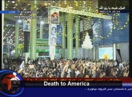 death_to_america Iran has so much "respect" for us that they even have a national holiday called "Death to America" Day!