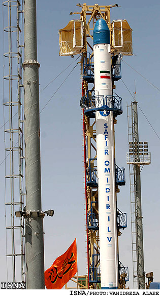 iran-safir-satellite-carrier1 "Hope" is one of Barry's favorite words. It's one of the Ayatollahs' favorite words too. They like it so much that they named their latest missile "Omid," which means "Hope!"