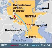 Be advised the legend and graphics have no meaning for the present situation. Map is shown strictly to show proximity of Volgograd, site of Jihadist attack today, to Sochi, site of Summer Olympic Games in 6 weeks.